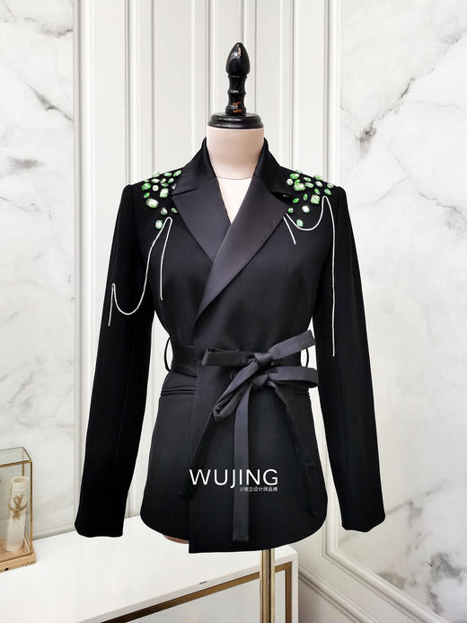 【雾境定制款】超飒精致无敌版型高级重手工钉钻西装外套 2202197 商品图8