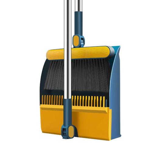 【春艺】磁吸折叠扫把簸箕套装 软毛扫地刮水器套装 商品图4