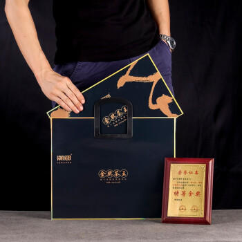 【源于宋朝的凤凰单丛】潮乡 金奖茶王 宋种一号 高端礼品 210g/盒 臻品礼盒装（京东同款） 商品图1