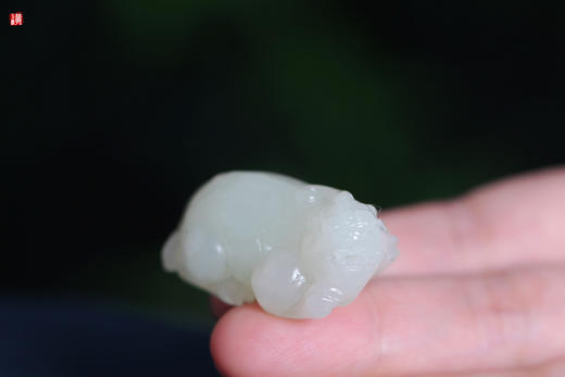 和田玉白玉【貔貅】 配精美挂绳 商品图3