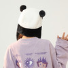 「熊猫雷锋帽」冬季毛绒加绒熊猫耳朵雷锋帽 萌系可爱加厚保暖护耳帽子女防寒配饰 商品缩略图2