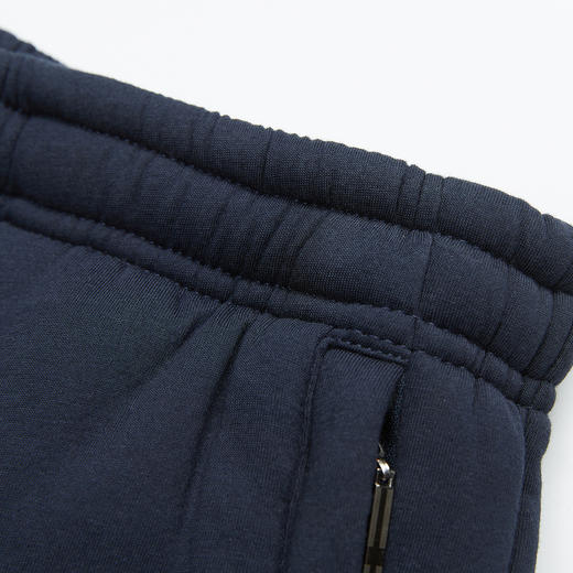 【加绒加厚两件套】罗蒙秋冬加绒保暖两件套男士运动装休闲撞色外套男 商品图10