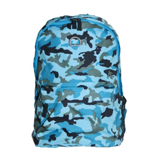 DELSEY原法国大使  双肩包迷彩包休闲时尚 3718 蓝色迷彩 商品图0