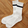 KRIME WHITE STRIPE SOCKS 白色条纹袜棉袜中筒袜 CITY BOY长袜 商品缩略图4