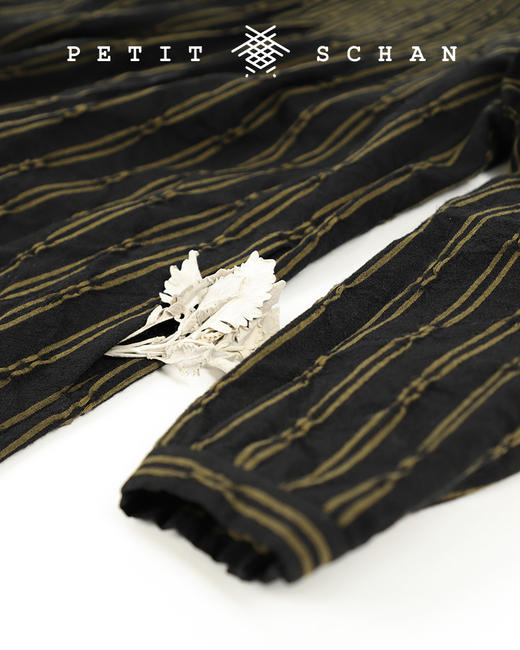 PETIT SCHAN小闪 CLO#135 metasequoia 水杉 秋冬款羊毛圆领A型设计款连衣裙 商品图10