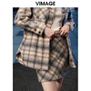  VIMAGE纬漫纪冬季新款高腰时尚包臀裙短裙半身裙V1806424 商品缩略图0