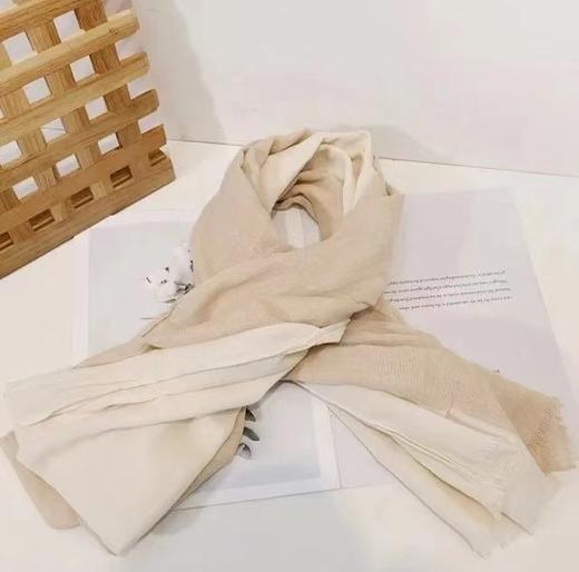素道有机彩棉围巾 舒适透气柔软亲肤 无染色无漂白  商品图2