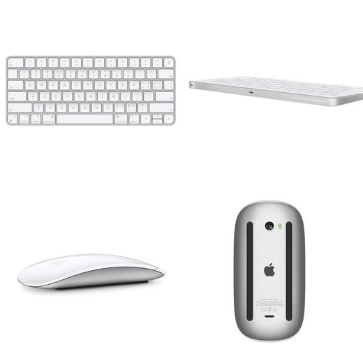 【狠货】苹果原装蓝牙键盘和鼠标，成色二手95新以上 商品图0