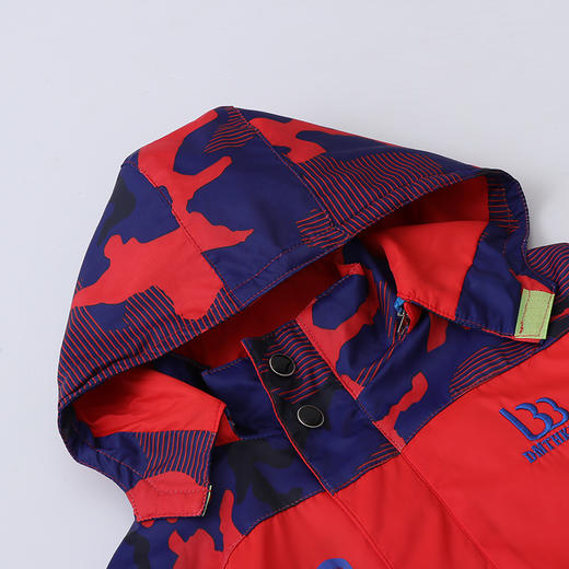 【限时钜惠119元】【深冬三合一款】新款儿童冲锋衣男女童三合一拆卸厚秋冬款女童装加绒中大童防水防风外套 商品图5