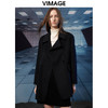 VIMAGE纬漫纪冬季新款翻领洋气显瘦中长款外套V1814404 商品缩略图5