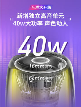 JBL 蓝牙音箱脉动5   （黑色）