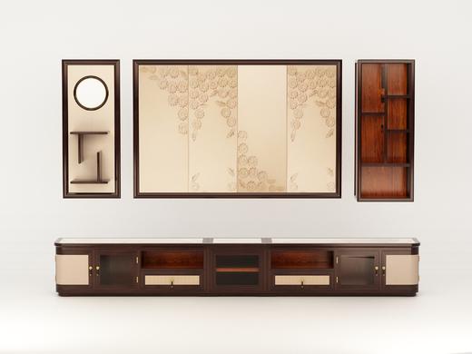 苏梨上品家具 水龙吟系列 电视背景墙 商品图0