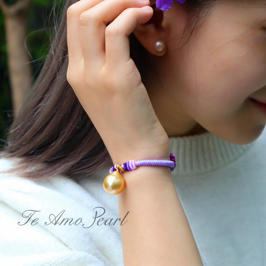 【福禄系列】南洋金珠手链 商品图3