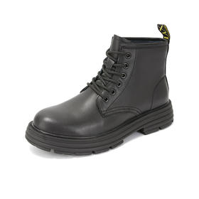 西遇男款马丁靴新款冬季工装鞋复古潮流短靴英伦风靴子22125667