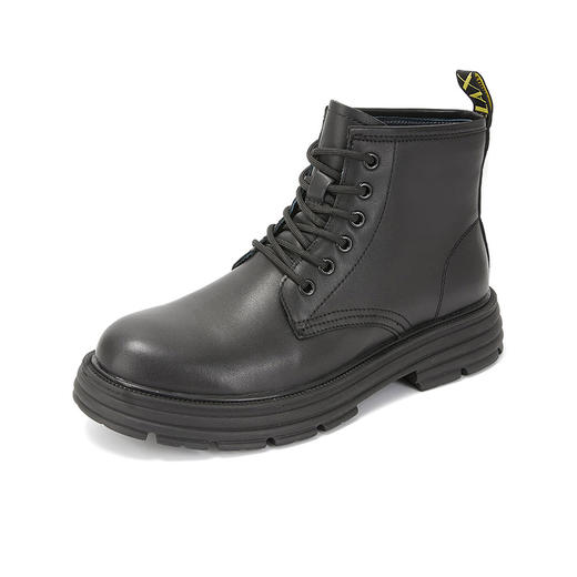 西遇男款马丁靴新款冬季工装鞋复古潮流短靴英伦风靴子22125667 商品图0