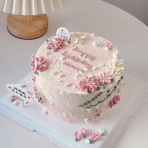 韩式裱花小清新花瓣蛋糕-低糖处理无添加 商品图10