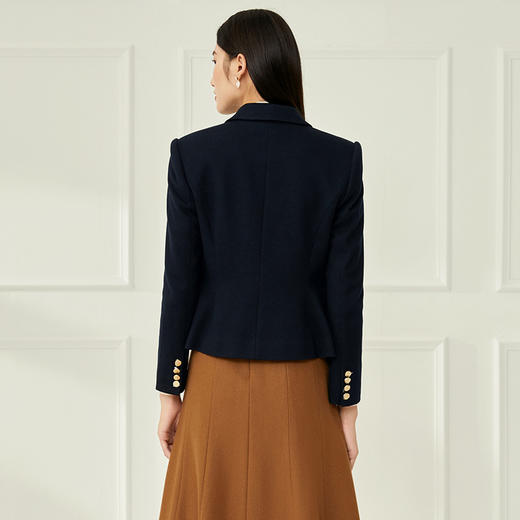 EITIE爱特爱新款通勤时尚西装短外套6803518 商品图4