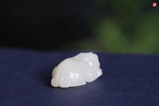 和田玉白玉【貔貅】 配精美挂绳 商品图2