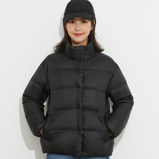 「5款配色！2022秋冬新款」柔菇菇羽绒服 韩版短款90白鸭绒面包服外套上衣 商品图3