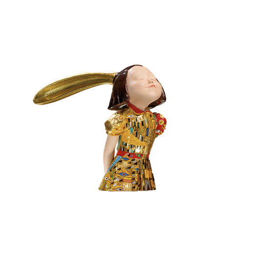 稀奇艺术 《我看到了幸福》金迷克里姆特 雕塑 商品图0