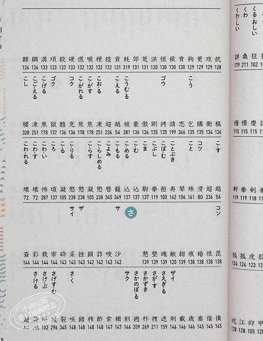 预售 【中商原版】正确书写 正确使用 初中全汉字1110 汉检对应 日文原版 正しく書ける 正しく使える 中学全漢字1110 漢検対応 商品图7