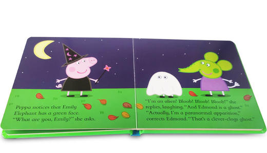小猪佩奇 来跟粉红猪小妹佩奇过万圣节 英文原版 Peppa Pig Peppa's Pumpkin Party 英文版儿童英语启蒙纸板书 进口书籍 Ladybird 商品图3