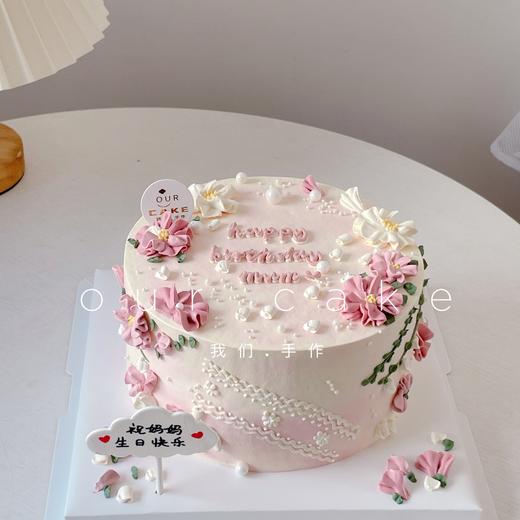 韩式裱花小清新花瓣蛋糕-低糖处理无添加 商品图3