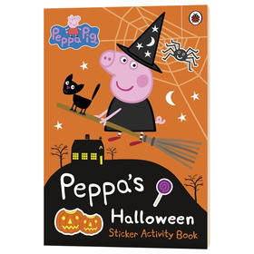 小猪佩奇 英文原版绘本 Peppa Pig Peppa's Halloween 粉红猪小妹佩奇 万圣节 英文版儿童英语启蒙读物 进口原版书籍 Ladybird