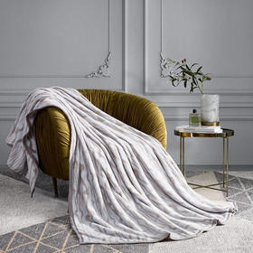 梦洁家纺 毯子  法兰绒毯-冰原  150*200