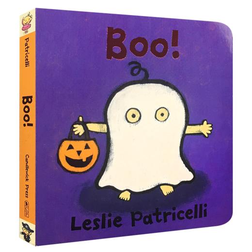 英文原版 Boo 一根毛脏小孩系列绘本 万圣节 幼儿英语启蒙纸板书 宝宝生活好习惯养成 Leslie Patricelli 英文版进口原版书籍 商品图3