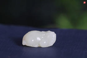 和田玉白玉【貔貅】 配精美挂绳