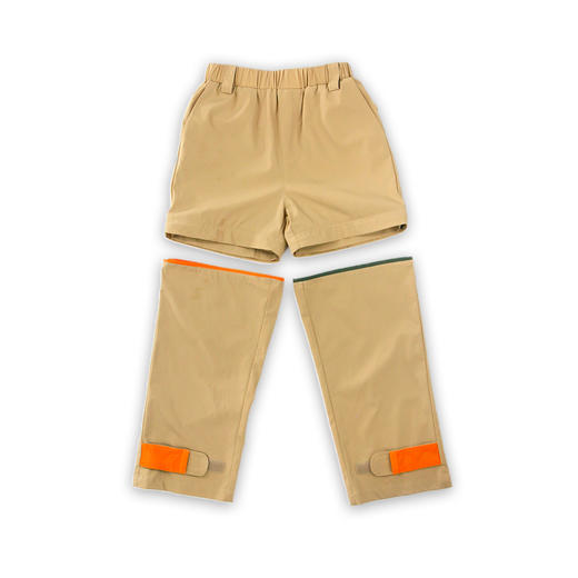 力丼田儿童户外森林系列 四面弹可拆卸长裤 防泼水速干高弹力 L2231X010CAYW 商品图14