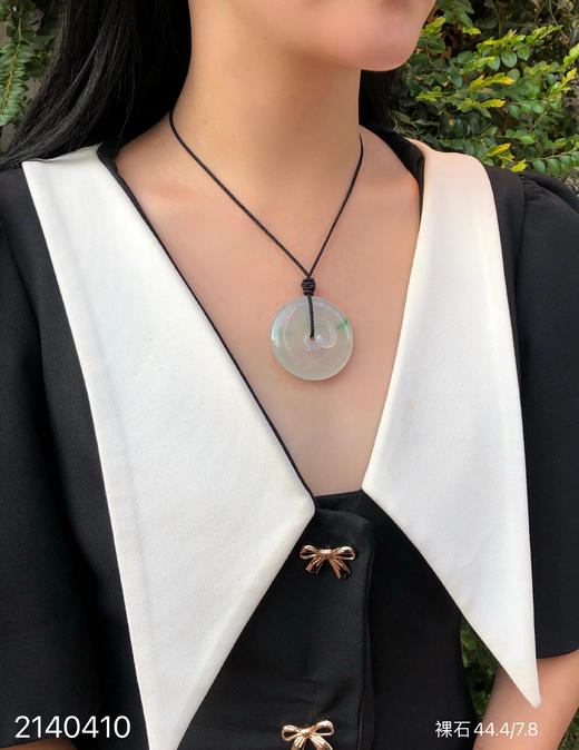 2140410，冰飘翠平安扣裸石。具体价格微信咨询 商品图4