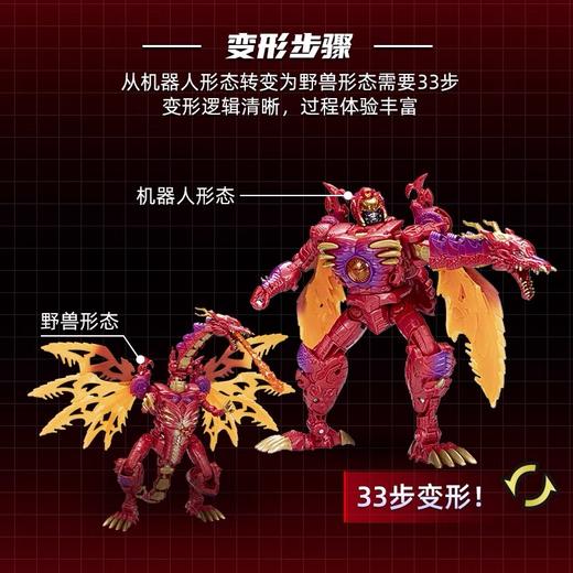 孩之宝     F3063    变形金刚传世领袖级巨龙威整天 商品图3