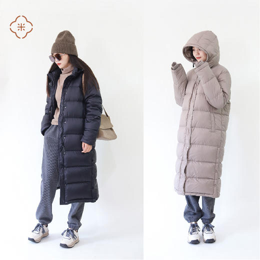 米马成衣 加长的泡芙90鹅绒服来了！ 无异味温暖过寒冬 商品图0