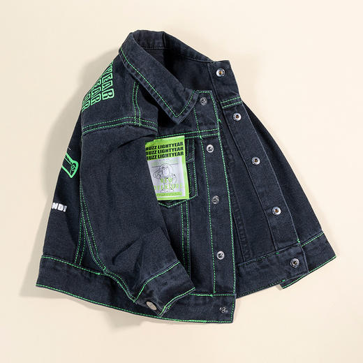 【商场同款】
迪士尼童装春秋新品儿童时尚牛仔外套时尚潮酷男童上衣 商品图2