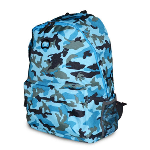 DELSEY原法国大使  双肩包迷彩包休闲时尚 3718 蓝色迷彩 商品图1