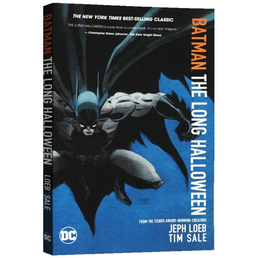 蝙蝠侠 漫长的万圣节 英文原版书 Batman The Long Halloween 美国DC漫画超级英雄 电影黑暗骑士 进口原版英语动漫书籍 新蝙蝠侠 商品图1
