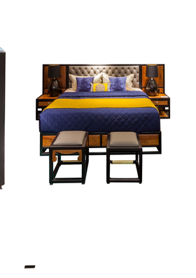 苏梨满庭芳系列大床  卧室双人床 中式双人床