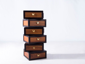 苏梨上品满庭芳系列中式家具 抽屉箱