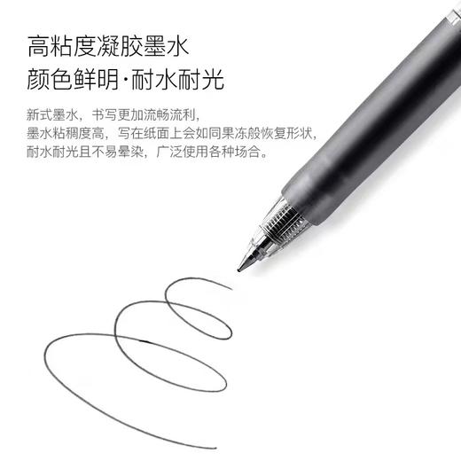 日本UNI三菱UMN-138中性笔0.38mm极细按动式学生办公用水笔uni-ball figno子弹头签字笔 商品图3