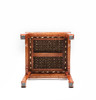 红桥红  家具严选  缅甸花梨（大果紫檀）【藤面 40马蹄腿带束腰 方凳】 商品缩略图6