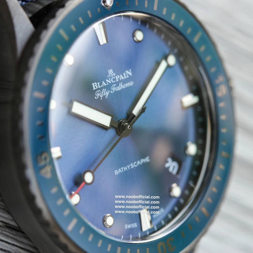 GF厂【陶瓷壳】 Blancpain宝珀五十噚五十寻50寻系列5005-0153-naba腕表(深潜器限量腕表) 商品图10