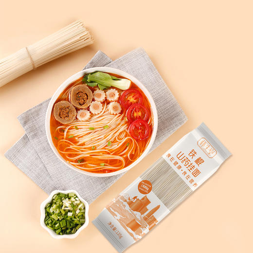 【怀生堂】神仙之食=山药挂面，铁棍山药做成的面条，铁棍山药挂面135g*8袋每箱 商品图1