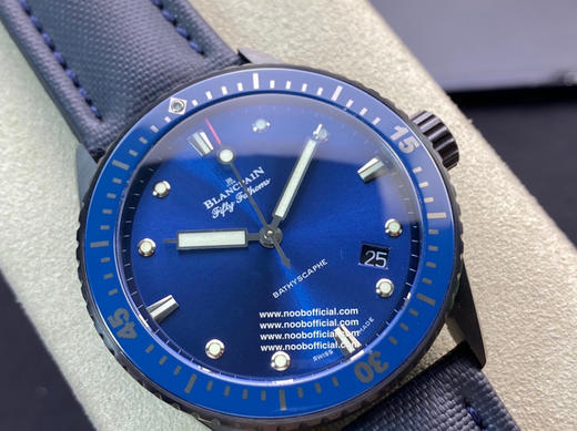 GF厂【陶瓷壳】 Blancpain宝珀五十噚五十寻50寻系列5005-0153-naba腕表(深潜器限量腕表) 商品图6
