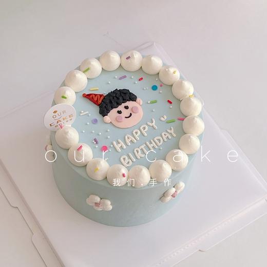 男宝宝萌萌手绘蛋糕-低糖处理无添加 商品图6