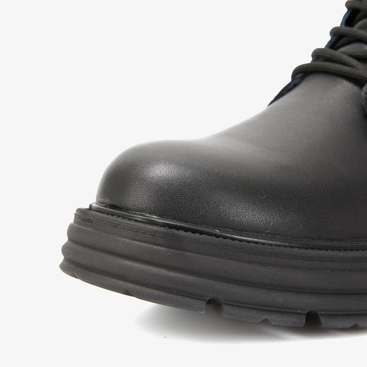 西遇男款马丁靴新款冬季工装鞋复古潮流短靴英伦风靴子22125667 商品图5