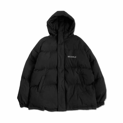 男士棉衣冬季加厚潮流棉袄棉服连帽保暖外套宽松面包服my89 商品图4