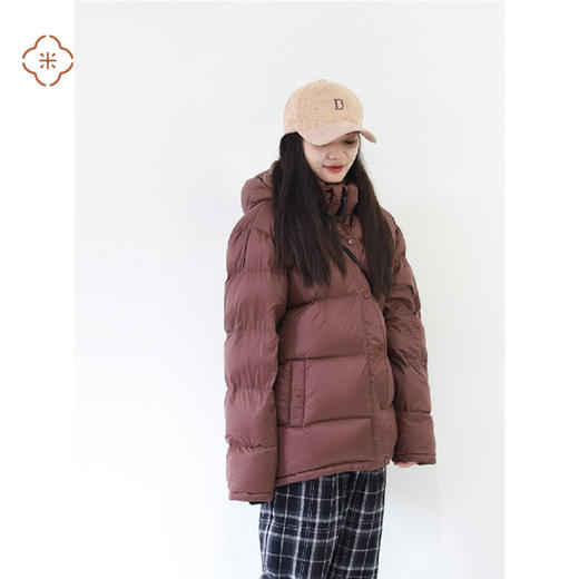 米马成衣 蓬蓬泡芙90鹅绒服短款  高品质 无异味 商品图3