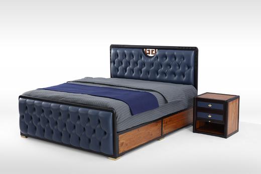 苏梨上品家具  木兰花系列 大床 商品图0